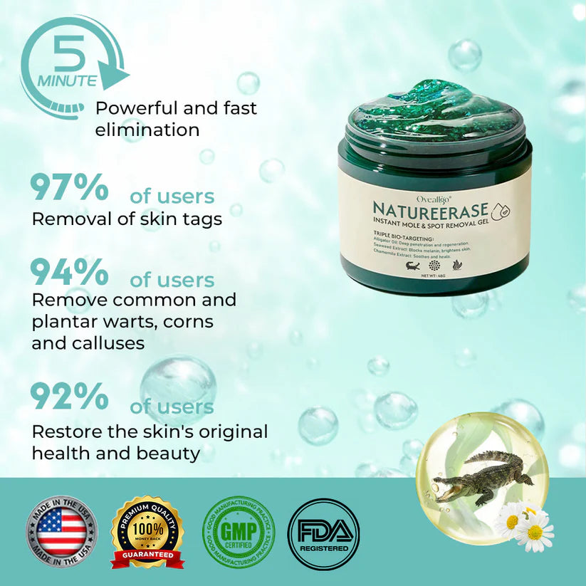 NatureErase gel za takojšnje odstranjevanje madežev in madežev