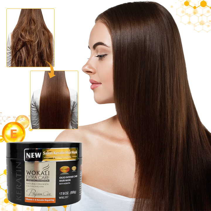 Profesionalna maska za lase s keratinom in vitaminom E