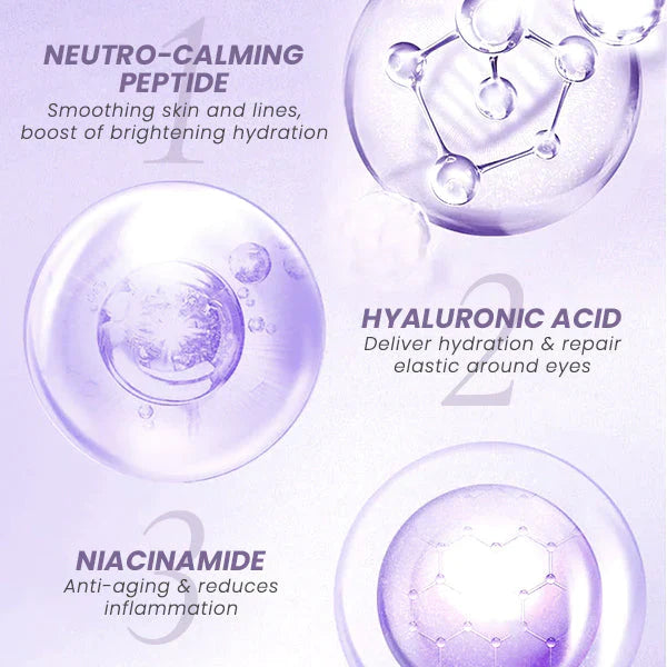 Pomirjujoče mazilo proti staranju oči - krema s peptidi in koencimom Q10