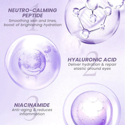 Pomirjujoče mazilo proti staranju oči - krema s peptidi in koencimom Q10